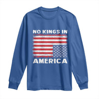 Snarky No Kings In America Long Sleeve Shirt 86 47 No Faux King Way US Flag Upside Down