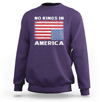 Snarky No Kings In America Sweatshirt 86 47 No Faux King Way US Flag Upside Down
