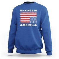 Snarky No Kings In America Sweatshirt 86 47 No Faux King Way US Flag Upside Down