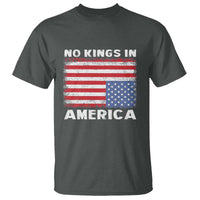 Snarky No Kings In America T Shirt 86 47 No Faux King Way US Flag Upside Down