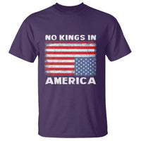 Snarky No Kings In America T Shirt 86 47 No Faux King Way US Flag Upside Down