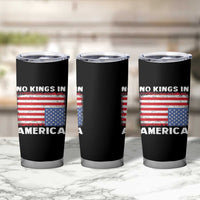 Snarky No Kings In America Tumbler Cup 86 47 No Faux King Way US Flag Upside Down