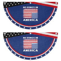 Snarky No Kings In America Patriotic Fan Flag 86 47 No Faux King Way US Flag Upside Down
