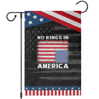 Snarky No Kings In America Garden Flag 86 47 No Faux King Way US Flag Upside Down