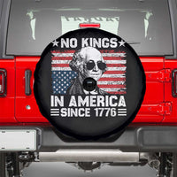 No Kings In America Since 1776 Spare Tire Cover George Washington US Flag Upside Down