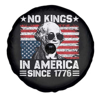No Kings In America Since 1776 Spare Tire Cover George Washington US Flag Upside Down