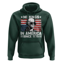 No Kings In America Since 1776 Hoodie George Washington US Flag Upside Down
