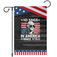No Kings In America Since 1776 Garden Flag George Washington US Flag Upside Down