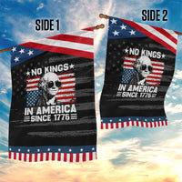 No Kings In America Since 1776 Garden Flag George Washington US Flag Upside Down