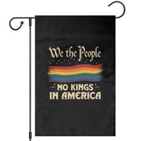 We The People No Kings In America Garden Flag Pride Month LGBTQ - Wonder Print Shop