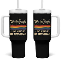 We The People No Kings In America Tumbler With Handle Pride Month LGBTQ