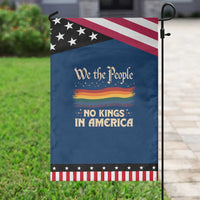 We The People No Kings In America Garden Flag Pride Month LGBTQ