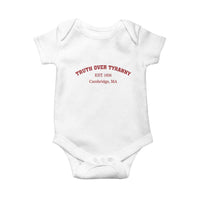 Truth Over Tyranny Baby Onesie Protect Higher Education Academic Independence