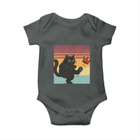 No Kings Black Cat Baby Onesie Funny Kitten Social Justice - Wonder Print Shop