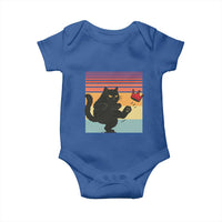No Kings Black Cat Baby Onesie Funny Kitten Social Justice - Wonder Print Shop
