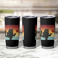 No Kings Black Cat Tumbler Cup Funny Kitten Social Justice - Wonder Print Shop