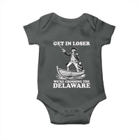 Funny George Washington 4th Of July Baby Onesie Funny Patriotic Get In Loser - Wonder Print Shop