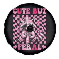 Cute But Feral Raccoon Spare Tire Cover Funny Sunglasses Trash Panda - Wonder Print Shop