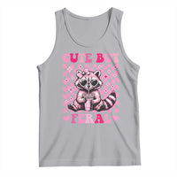 Cute But Feral Raccoon Tank Top Funny Sunglasses Trash Panda - Wonder Print Shop