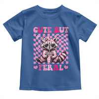 Cute But Feral Raccoon Toddler T Shirt Funny Sunglasses Trash Panda - Wonder Print Shop