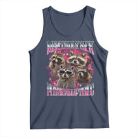 Physically Thicc Funny Raccoon Meme Tank Top Mentally Sick Bootleg Graphic 90s - Wonder Print Shop