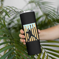 Baseball Drip Skinny Tumbler Dripping Ice Cream Sprinkles American Flag Boys - Wonder Print Shop