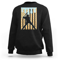 Baseball Drip Sweatshirt Dripping Ice Cream Sprinkles American Flag Boys - Wonder Print Shop