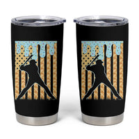 Baseball Drip Tumbler Cup Dripping Ice Cream Sprinkles American Flag Boys - Wonder Print Shop