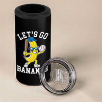 Funny Banana 4 in 1 Can Cooler Tumbler Lets Go Bananas - Wonder Print Shop