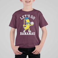 Funny Banana T Shirt For Kid Lets Go Bananas - Wonder Print Shop
