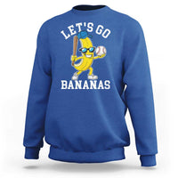 Funny Banana Sweatshirt Lets Go Bananas - Wonder Print Shop