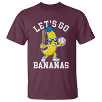 Funny Banana T Shirt Lets Go Bananas - Wonder Print Shop