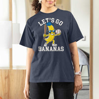 Funny Banana T Shirt For Women Lets Go Bananas - Wonder Print Shop