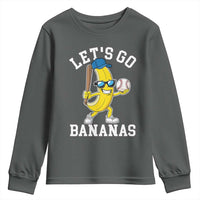 Funny Banana Youth Sweatshirt Lets Go Bananas - Wonder Print Shop