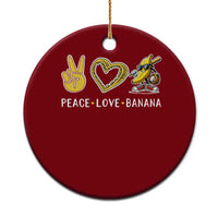 Funny Love Bananas Ceramic Ornament Cute Banana Gifts - Wonder Print Shop
