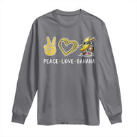 Funny Love Bananas Long Sleeve Shirt Cute Banana Gifts - Wonder Print Shop