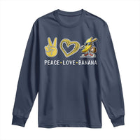 Funny Love Bananas Long Sleeve Shirt Cute Banana Gifts - Wonder Print Shop