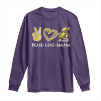 Funny Love Bananas Long Sleeve Shirt Cute Banana Gifts - Wonder Print Shop