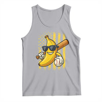 Retro Bananas Tank Top Vintage American Flag Banana Lover - Wonder Print Shop