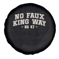 Snarky No Kings In America Spare Tire Cover No Faux King Way 86 47 Vintage Retro