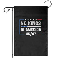 No Kings in America Garden Flag 86 47 Impeach 47 - Wonder Print Shop