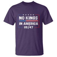 No Kings in America T Shirt 86 47 Impeach 47