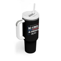 No Kings in America Tumbler With Handle 86 47 Impeach 47