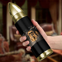 Funny Golden Retriever Iced Coffee Bullet Tumbler Grunge Silly Meme Graphic Funny Dog Lover
