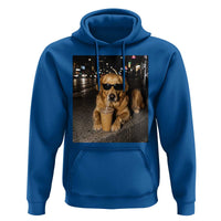 Funny Golden Retriever Iced Coffee Hoodie Grunge Silly Meme Graphic Funny Dog Lover