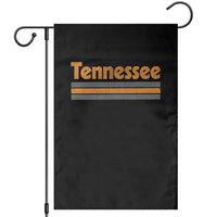 Vintage Tennessee Garden Flag Retro Classic TN Orange Print Retro Three Stripe