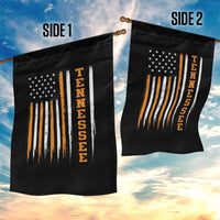 Vintage Tennessee Garden Flag Retro Classic TN Orange Print Retro American Flag