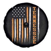 Vintage Tennessee Spare Tire Cover Retro Classic TN Orange Print Retro American Flag