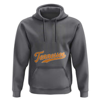 Vintage Tennessee Hoodie Retro Classic TN Orange Print Retro Baseball American US Flag
