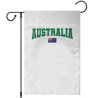 Green Yellow Australia Garden Flag Down Under Team Australia Flag Varsity Lettering Soccer Fans Football Tournament